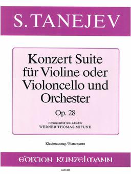Konzert-Suite op. 28 
