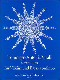 4 Sonaten für Violine und Bc. 