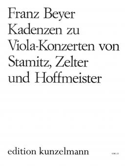 Kadenzen zu Viola-Konzerten 
