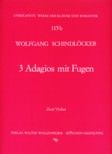 Drei Adagios mit Fugen für 2 Violen 