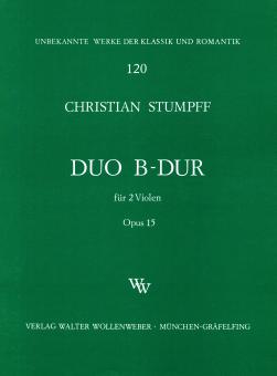 Duett B-dur op. 15 