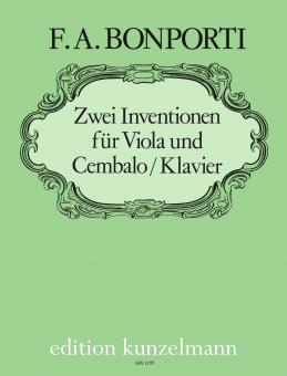 2 Inventionen für Viola und Klavier 