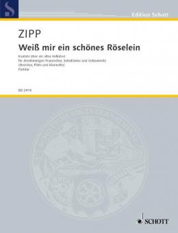 Weiss mir ein schönes Röselein Standard