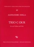 Trio C-dur für 2 Violinen und Viola 