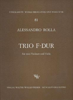 Trio F für 2 Violinen und Viola 