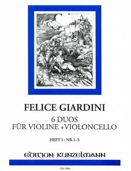 Duette für Violine und Violoncello op. 14 Heft 1 
