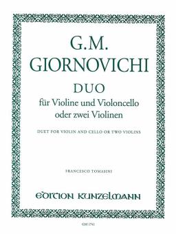 Duo für 2 Violoncelli oder Violine und Violoncello 