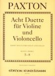 8 Duette für Violine und Violoncello Heft 2 
