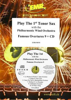 Spiele das 1. Tenorsaxophon mit dem Philharmonischen Blasorchester: Berühmte Ouvertüren 9 Standard