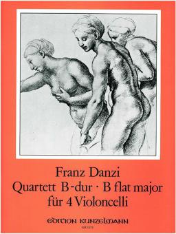 Quartett B-dur für 4 Violoncelli 