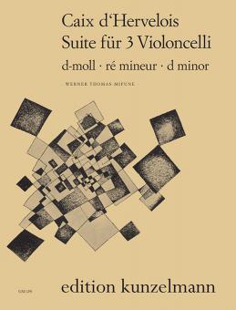 Suite d-moll für 3 Violoncelli 