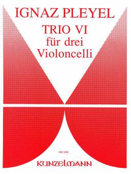 Trio No. 6 für 3 Violoncelli 