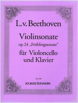 Violinsonaten für Violoncello und Klavier op. 24 