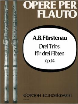 Drei Trios für 3 Flöten, op. 14 