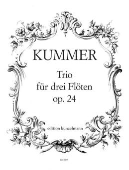 Trio für 3 Flöten, op. 24 