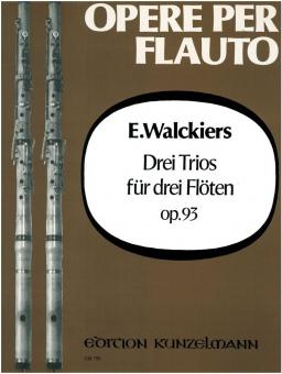 Drei Trios für 3 Flöten, op. 93 