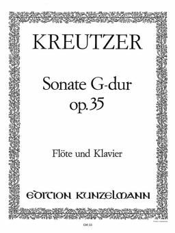 Sonate G-dur op. 35 für Flöte und Klavier (Päuler) 