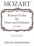 Konzert Nr.1 D-Dur KV 412 (514) für Horn und Orchester 