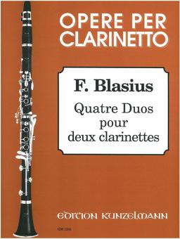 Quatre Duos pour 2 Clarinettes 