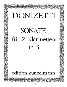 Sonate für 2 Klarinetten in B (Päuler) 