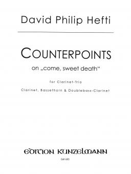 Counterpoints on 'Come sweet death' 