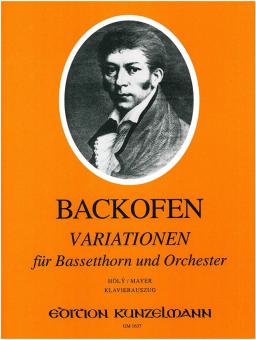 Variationen für Bassetthorn und Klavier 