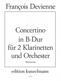 Konzert op. 25 für 2 Klarinetten 