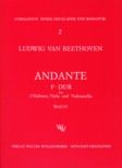 Andante F-dur Wo 057 für Streichquartett 