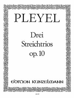 3 concertante Trios op. 10 