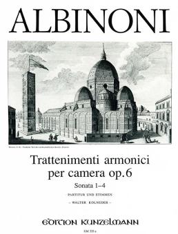 12 Trattenimenti armonici op. 6 per camera Heft 1 
