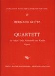 Quartett op. 6 für Klavier, Violine, 