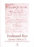 Quartett f-moll, op.13 