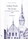 Trio Es-Dur für Violine, Viola und Klavier (Erstdruck) 