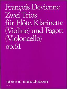 Zwei Trios C-dur, F-dur op. 61/1-2 