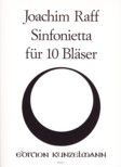 Sinfonietta op.188 für 10 Bläser 