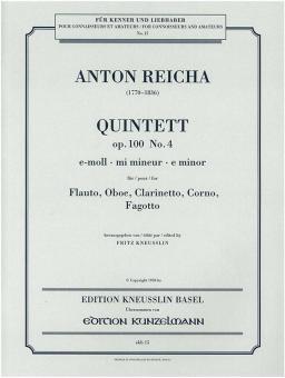 Quintett op.100/4 e-moll 