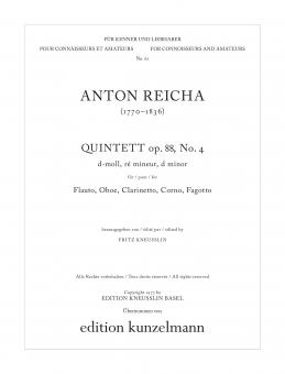 Quintett d-moll op. 88/4 