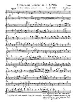 Sinfonie concertante KV 297b (J. Bopp) 