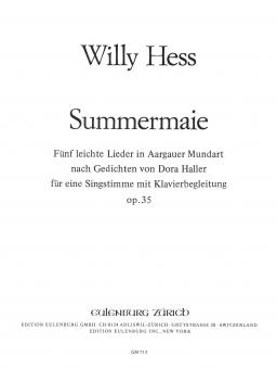 Summermaie op. 35 