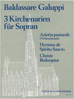 3 Kirchenarien für Sopran 