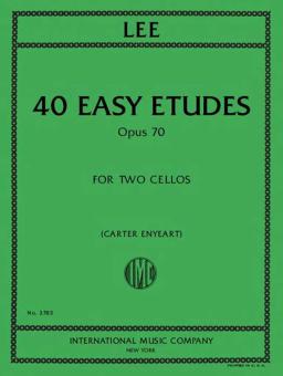 40 Easy Etudes op. 70 