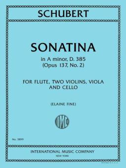 Sonatina in A minor, D 385 (op. 137, No. 2) 