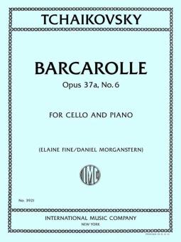 Barcarolle, op. 37a, No. 6 