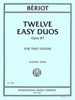 12 Easy Duos, op. 87 