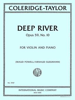 Deep River, op. 59, No. 10 