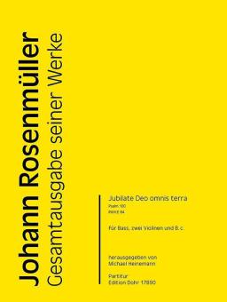 Jubilate Deo omnis terra C-Dur RWV.E 84 (Psalm 100) 