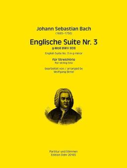 Englische Suite Nr. 3 g-Moll BWV 808 
