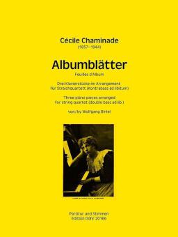 Albumblätter (Feuilles d'Album) 