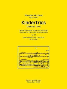 Kindertrios op. 58 - Skizzen 