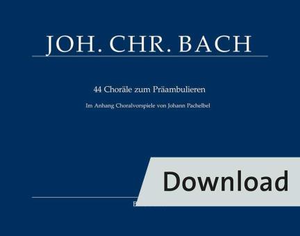 44 Choräle zum Präambulieren Download